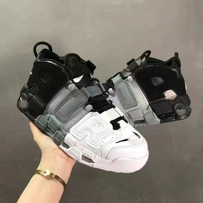 Giant Air Panda Liquid Silver Running Air Cushion Thick Sole Sports Men's Shoe Basketball Women's Shoe - 𝐝𝐮𝐯𝐥𝐚𝐬𝐡𝐨𝐩.𝐜𝐨𝐦