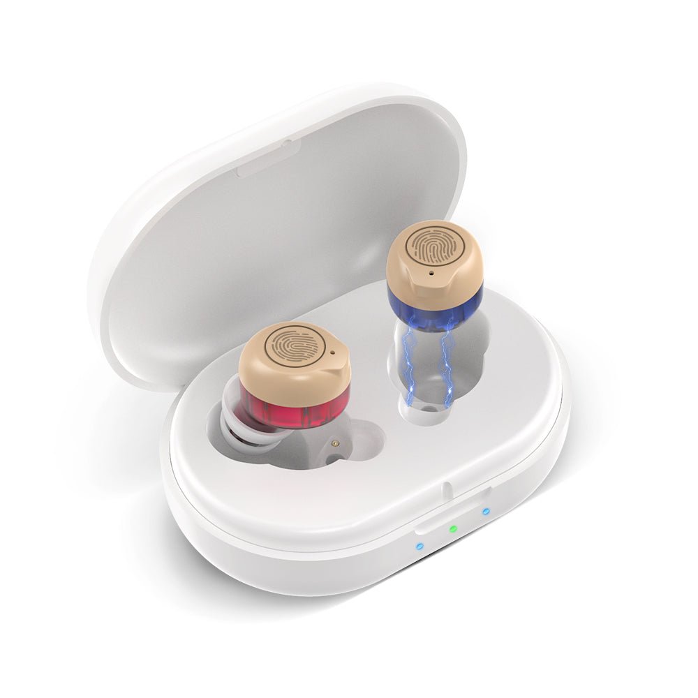 Hearing Aid Sound Amplifier for Elderly with Magnetic Charging Case, Mini Invisible Sound Collector, Portable Audio Enhancer - 𝐝𝐮𝐯𝐥𝐚𝐬𝐡𝐨𝐩.𝐜𝐨𝐦