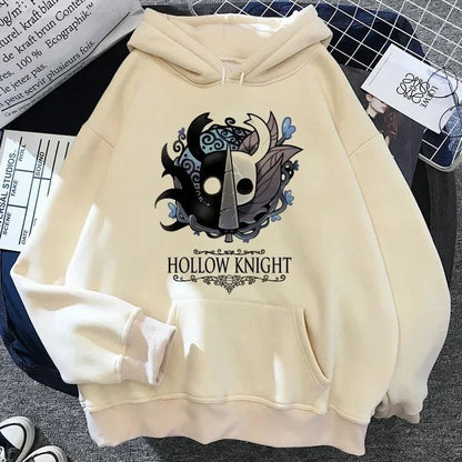 Hollow Knight Hoodies Men Korea Ulzzang Grunge Y2k Aesthetic - 𝐃𝐔𝐕𝐋𝐀𝐒𝐇𝐎𝐏