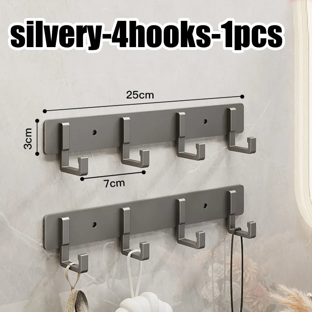Household Wall Coat Rack Black Hooks For Hangging Clothes Towel Hanger Bathroom Robe Hook Heavy Duty Kitchen Accessories - 𝐝𝐮𝐯𝐥𝐚𝐬𝐡𝐨𝐩.𝐜𝐨𝐦