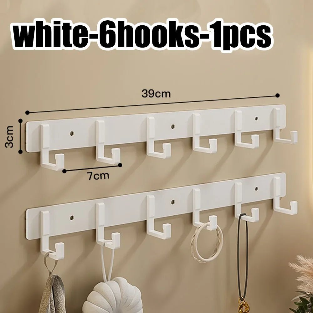 Household Wall Coat Rack Black Hooks For Hangging Clothes Towel Hanger Bathroom Robe Hook Heavy Duty Kitchen Accessories - 𝐝𝐮𝐯𝐥𝐚𝐬𝐡𝐨𝐩.𝐜𝐨𝐦
