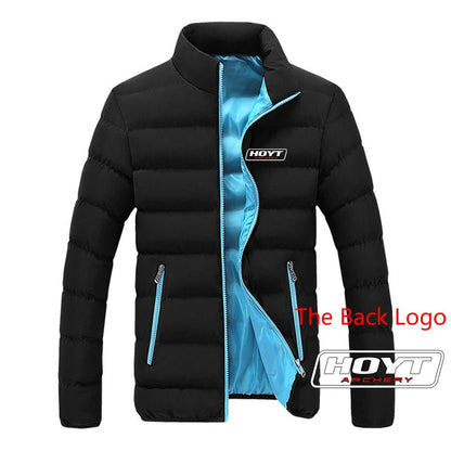 Hoyt Archery Hunting 2024 Men New Autumn And Winter Printing Warm High Quality Leisure Four - Color Cotton Jacket Hoodie Tops - 𝐃𝐔𝐕𝐋𝐀𝐒𝐇𝐎𝐏