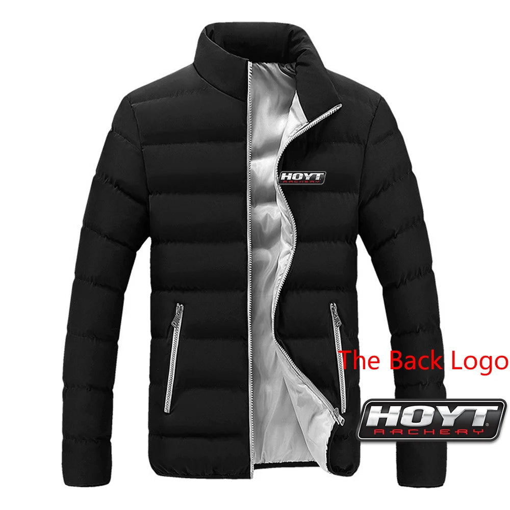 Hoyt Archery Hunting 2024 Men New Autumn And Winter Printing Warm High Quality Leisure Four - Color Cotton Jacket Hoodie Tops - 𝐃𝐔𝐕𝐋𝐀𝐒𝐇𝐎𝐏