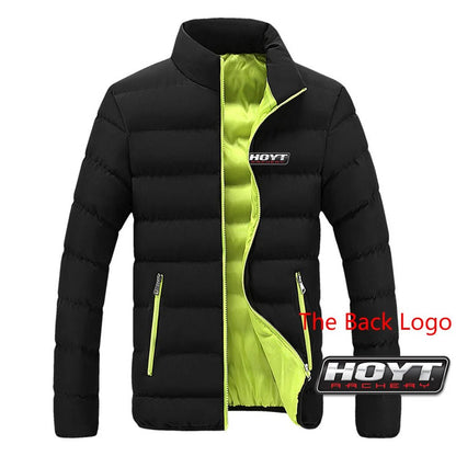 Hoyt Archery Hunting 2024 Men New Autumn And Winter Printing Warm High Quality Leisure Four - Color Cotton Jacket Hoodie Tops - 𝐃𝐔𝐕𝐋𝐀𝐒𝐇𝐎𝐏