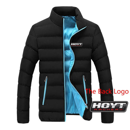 Hoyt Archery Hunting 2024 Men New Autumn And Winter Printing Warm High Quality Leisure Four - Color Cotton Jacket Hoodie Tops - 𝐃𝐔𝐕𝐋𝐀𝐒𝐇𝐎𝐏
