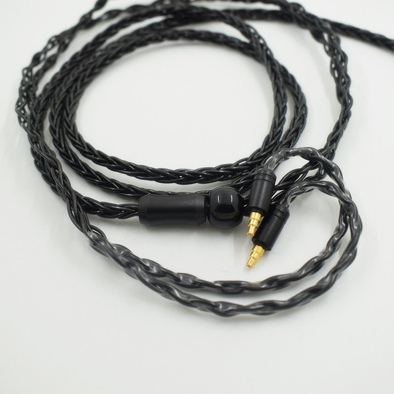 IE40PRO 8 - core single crystal copper silver plated upgrade cable replacement cable headphone audio cable - 𝐝𝐮𝐯𝐥𝐚𝐬𝐡𝐨𝐩.𝐜𝐨𝐦