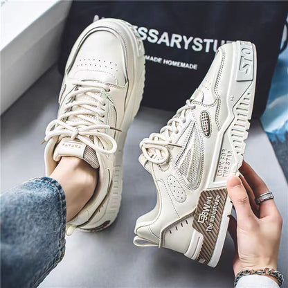 Korean Style Versatile Youth Sports and Leisure Little White Board Shoes Trendy Shoes - 𝐃𝐔𝐕𝐋𝐀𝐒𝐇𝐎𝐏