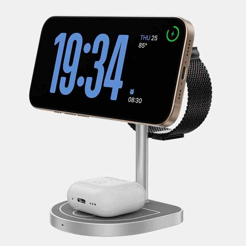 KUXIU X85 3 - in - 1 Basketball Magnetic Wireless Charger Compatible with Apple Family Bucket, Giving Boyfriend a Good Item - 𝐝𝐮𝐯𝐥𝐚𝐬𝐡𝐨𝐩.𝐜𝐨𝐦