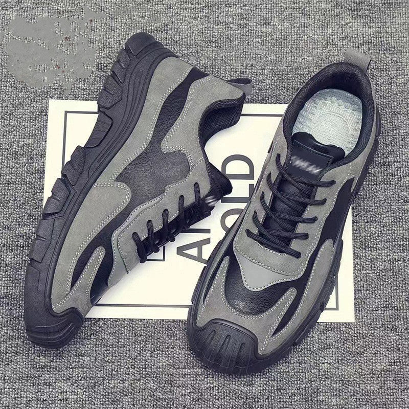 Labor protection shoes for men working on construction sites, leather sports and leisure shoes, spring style work shoes - 𝐃𝐔𝐕𝐋𝐀𝐒𝐇𝐎𝐏