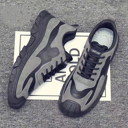 Labor protection shoes for men working on construction sites, leather sports and leisure shoes, spring style work shoes - 𝐃𝐔𝐕𝐋𝐀𝐒𝐇𝐎𝐏