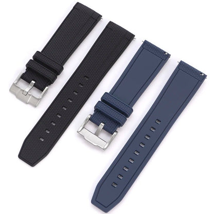 Liquid Silicone Strap 20mm 22mm Universal Quick Release Sport Watch Band for Rolex Omega MoonSwatch Diving Waterproof Bracelet - 𝐝𝐮𝐯𝐥𝐚𝐬𝐡𝐨𝐩.𝐜𝐨𝐦