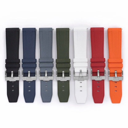 Liquid Silicone Strap 20mm 22mm Universal Quick Release Sport Watch Band for Rolex Omega MoonSwatch Diving Waterproof Bracelet - 𝐝𝐮𝐯𝐥𝐚𝐬𝐡𝐨𝐩.𝐜𝐨𝐦