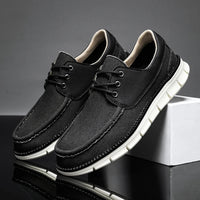 Loafers Business British Style Canvas Shoes Large Size 47 Luxury Designer Sneakers Outdoor Men's Casual Denim Vulcanize Shoes - 𝐃𝐔𝐕𝐋𝐀𝐒𝐇𝐎𝐏
