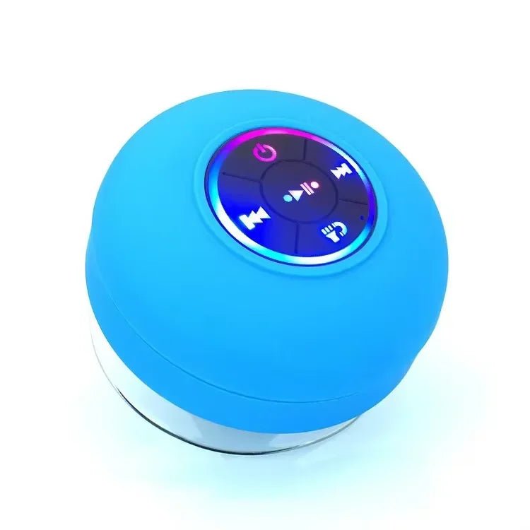 Loudspeaker Bluetooth Speaker Mini Shower Subwoofer Waterproof Handsfree With Suction Cup Mic For Bathroom Pool Beach Car Phone - 𝐝𝐮𝐯𝐥𝐚𝐬𝐡𝐨𝐩.𝐜𝐨𝐦