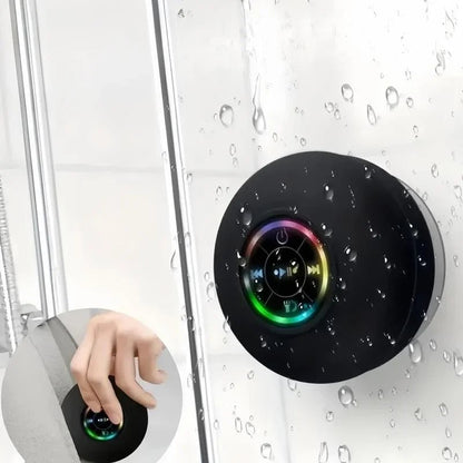 Loudspeaker Bluetooth Speaker Mini Shower Subwoofer Waterproof Handsfree With Suction Cup Mic For Bathroom Pool Beach Car Phone - 𝐝𝐮𝐯𝐥𝐚𝐬𝐡𝐨𝐩.𝐜𝐨𝐦