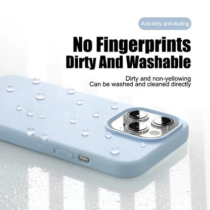 Luxury Liquid Silicone Phone Case for APPLE iPhone 11 13 12 14 15 16 Pro Max Cases for iPhone 15 Plus Shockproof Protector Cover - 𝐃𝐔𝐕𝐋𝐀𝐒𝐇𝐎𝐏