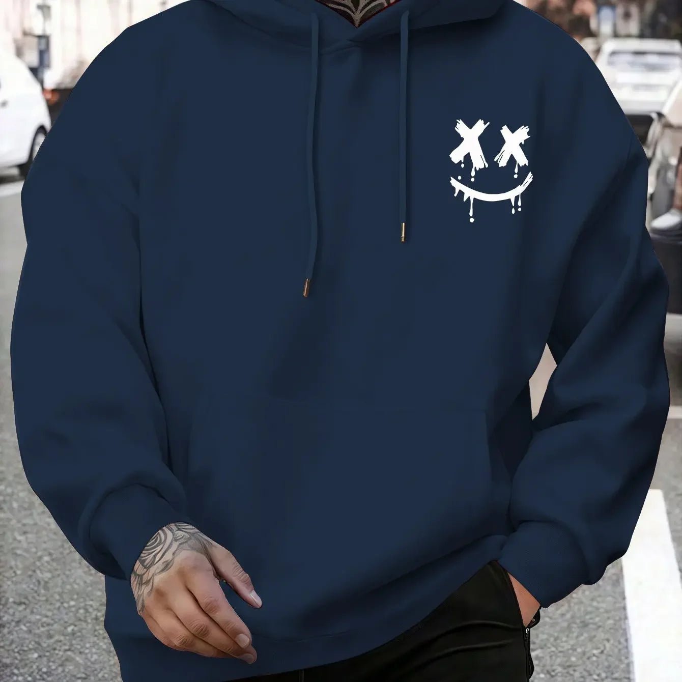 Man Hooded Sweatshirts All Season Daily Casual Sports Hoody Coats Home Outdoor Comfort Pullover Hoodies Fashion Men's Clothes - 𝐃𝐔𝐕𝐋𝐀𝐒𝐇𝐎𝐏