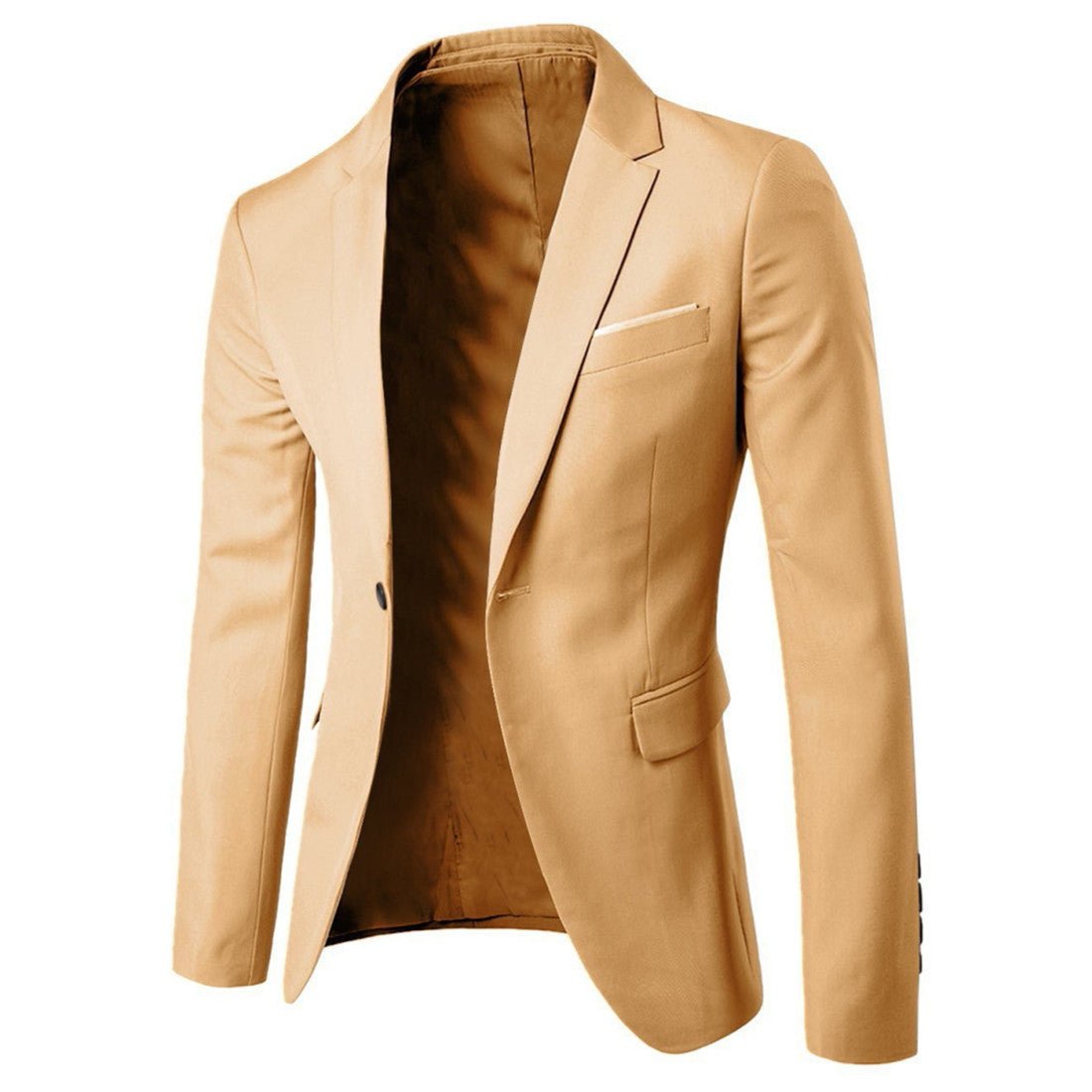 Men Casual Slim Fit Blazer Jacket - 𝐝𝐮𝐯𝐥𝐚𝐬𝐡𝐨𝐩.𝐜𝐨𝐦