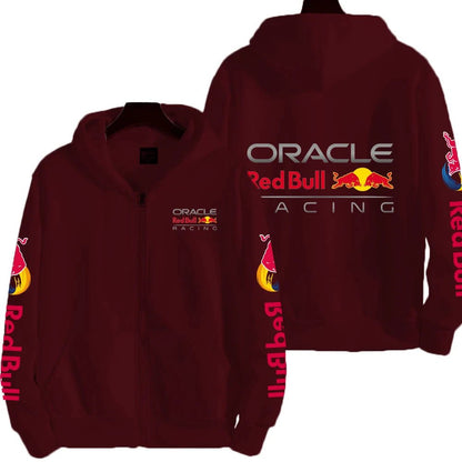 Men Spring and Autumn New Red Bull racing Extreme Sports Zipper Hoodie Women's Zipper Sportswear Fashion Couple Coat - 𝐃𝐔𝐕𝐋𝐀𝐒𝐇𝐎𝐏
