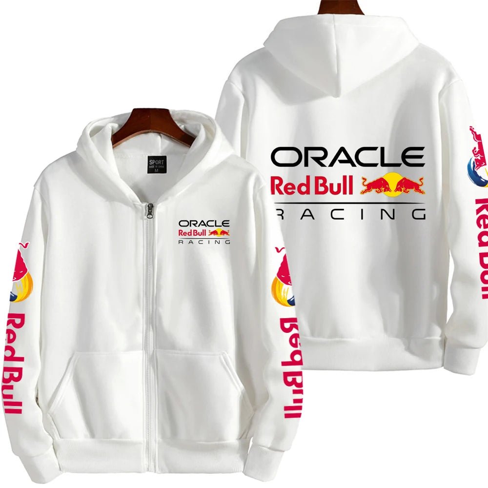 Men Spring and Autumn New Red Bull racing Extreme Sports Zipper Hoodie Women's Zipper Sportswear Fashion Couple Coat - 𝐃𝐔𝐕𝐋𝐀𝐒𝐇𝐎𝐏