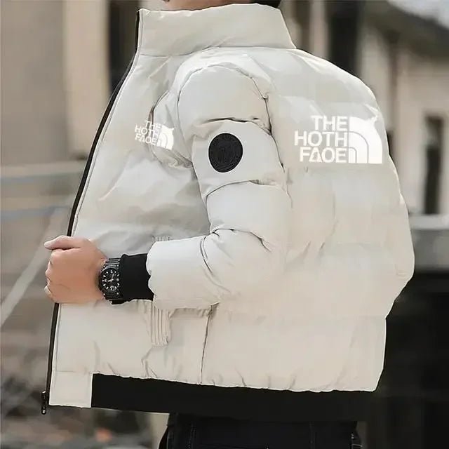 Men's Fashion Thickened Jacket, New Autumn and Winter Warm and Waterproof Parka Coat, Men's Casual and Fashionable Jacket, Outer - 𝐃𝐔𝐕𝐋𝐀𝐒𝐇𝐎𝐏