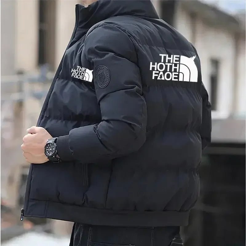 Men's Fashion Thickened Jacket, New Autumn and Winter Warm and Waterproof Parka Coat, Men's Casual and Fashionable Jacket, Outer - 𝐃𝐔𝐕𝐋𝐀𝐒𝐇𝐎𝐏