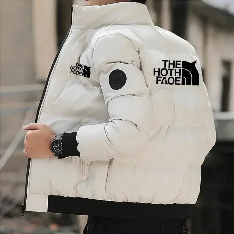 Men's Fashion Thickened Jacket, New Autumn and Winter Warm and Waterproof Parka Coat, Men's Casual and Fashionable Jacket, Outer - 𝐃𝐔𝐕𝐋𝐀𝐒𝐇𝐎𝐏