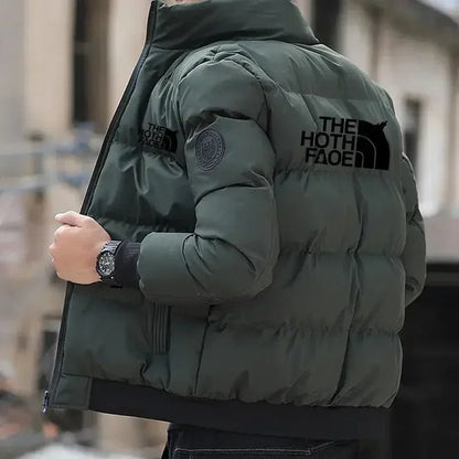 Men's Fashion Thickened Jacket, New Autumn and Winter Warm and Waterproof Parka Coat, Men's Casual and Fashionable Jacket, Outer - 𝐃𝐔𝐕𝐋𝐀𝐒𝐇𝐎𝐏
