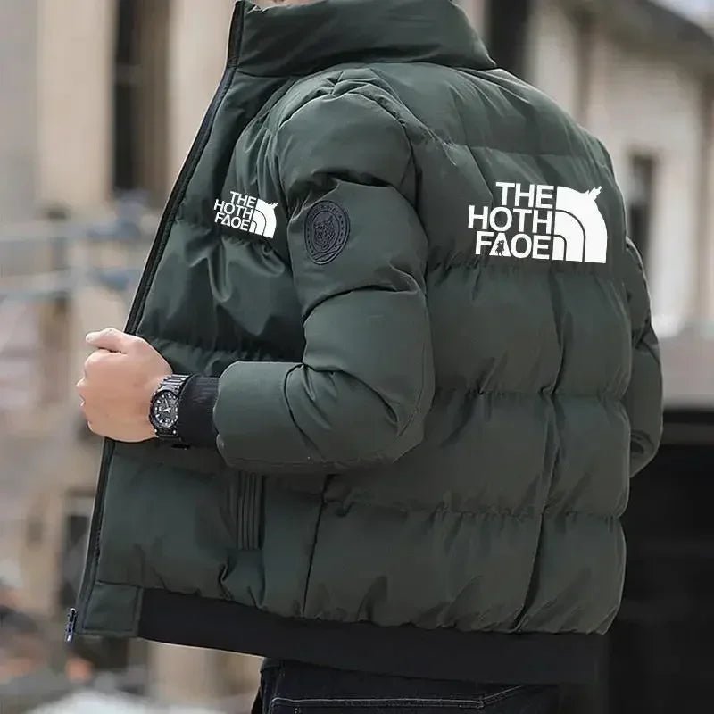 Men's Fashion Thickened Jacket, New Autumn and Winter Warm and Waterproof Parka Coat, Men's Casual and Fashionable Jacket, Outer - 𝐃𝐔𝐕𝐋𝐀𝐒𝐇𝐎𝐏