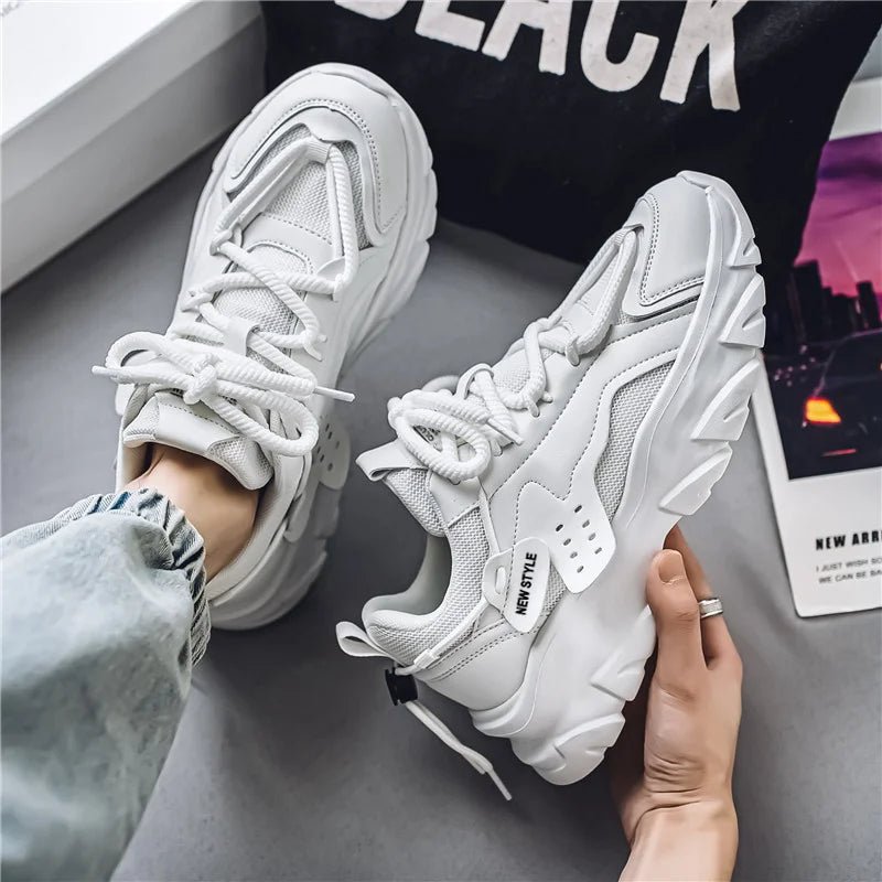 Men's Shoe Breathable Thick Soled Casual Sneakers Outdoor Running Four Seasons New Tennis Men Soft Soles Comfort Male Sneakers - 𝐃𝐔𝐕𝐋𝐀𝐒𝐇𝐎𝐏