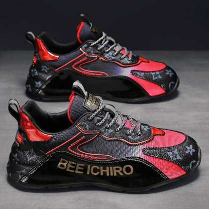 Men's Shoes Colorful Package Bottom Shoes Comfortable Leather Inside High Casual Sports Trend - 𝐝𝐮𝐯𝐥𝐚𝐬𝐡𝐨𝐩.𝐜𝐨𝐦