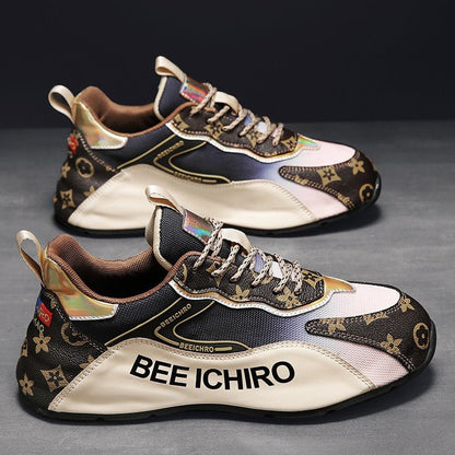 Men's Shoes Colorful Package Bottom Shoes Comfortable Leather Inside High Casual Sports Trend - 𝐝𝐮𝐯𝐥𝐚𝐬𝐡𝐨𝐩.𝐜𝐨𝐦