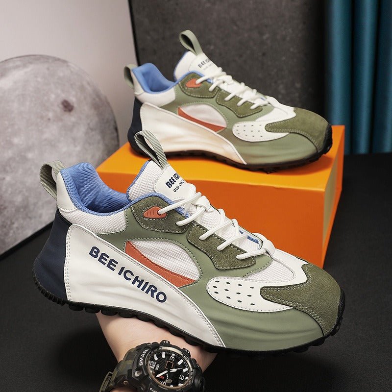 Men's Shoes Colorful Package Bottom Shoes Comfortable Leather Inside High Casual Sports Trend - 𝐝𝐮𝐯𝐥𝐚𝐬𝐡𝐨𝐩.𝐜𝐨𝐦