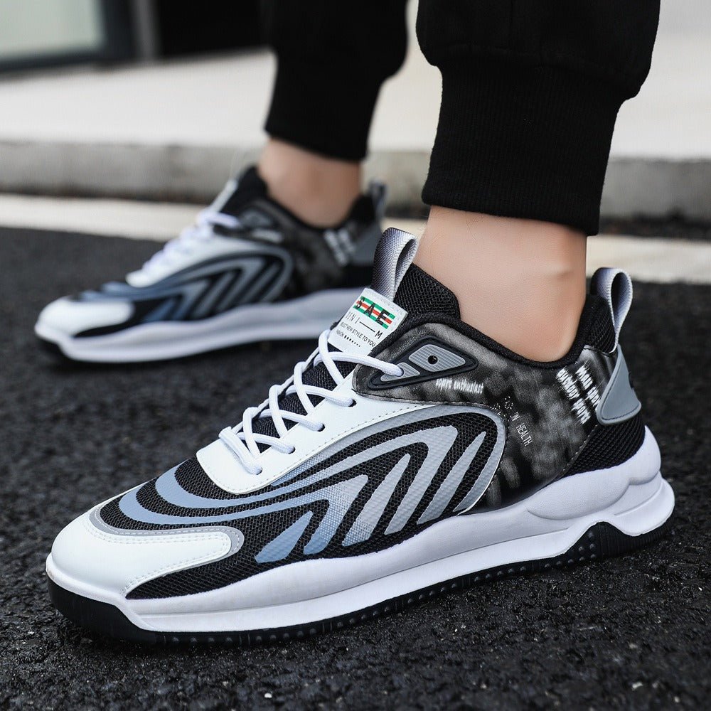 Men's Shoes New Breathable Running Shoes Student Running Casual Shoes Korean Fashion Men's Sports Shoes - 𝐝𝐮𝐯𝐥𝐚𝐬𝐡𝐨𝐩.𝐜𝐨𝐦