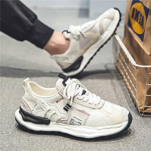 Men's Sneakers New Casual Shoes for Men Versatile Outdoor Breathable Running Shoes Mesh Lace Up Male Flats Tenis Masculino - 𝐝𝐮𝐯𝐥𝐚𝐬𝐡𝐨𝐩.𝐜𝐨𝐦