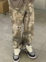 Men's Twig Camouflage Cargo Jeans - 𝐝𝐮𝐯𝐥𝐚𝐬𝐡𝐨𝐩.𝐜𝐨𝐦