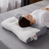 Oreiller en fibre de soja eprolo pour soutien cervical et traction, avec rembourrage moelleux et design ergonomique.