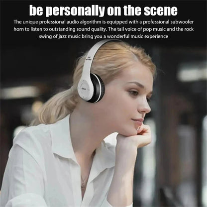 P47 Wireless Headphones Bluetooth 5.0 Earphones Foldable HIFI Stereo Bass for Music Gaming Kid Girl Earphone for Smartphone - 𝐝𝐮𝐯𝐥𝐚𝐬𝐡𝐨𝐩.𝐜𝐨𝐦