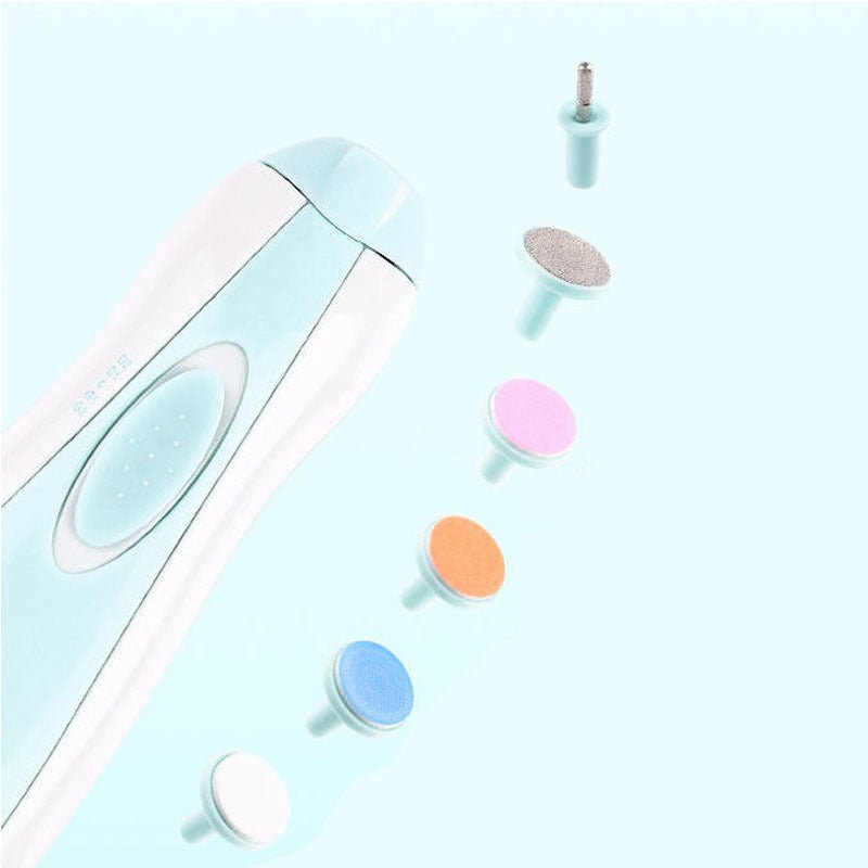 Safety - Certified Electric Nail Clippers with Light - Perfect for Newborns & Toddlers, Christmas, Halloween, Thanksgiving Day Gift - 𝐃𝐔𝐕𝐋𝐀𝐒𝐇𝐎𝐏