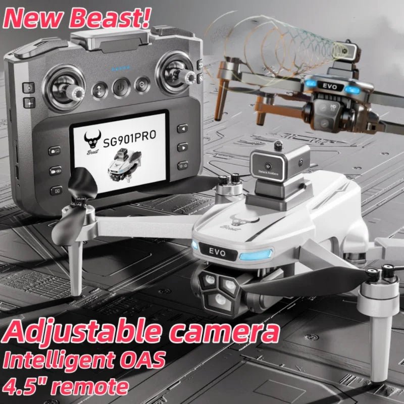 SG901MAX GPS Drone 8K Professional HD Dual Camera With Screen 5G WIFI 360°Obstacle Avoidance Brushless Foldable Quadcopter Drone - 𝐝𝐮𝐯𝐥𝐚𝐬𝐡𝐨𝐩.𝐜𝐨𝐦