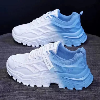 Shoes for Women Spring Autumn Summer Mixed Color Breathable Platform Sneakers Casual Mesh Lightweight Sport Running Shoes - 𝐝𝐮𝐯𝐥𝐚𝐬𝐡𝐨𝐩.𝐜𝐨𝐦