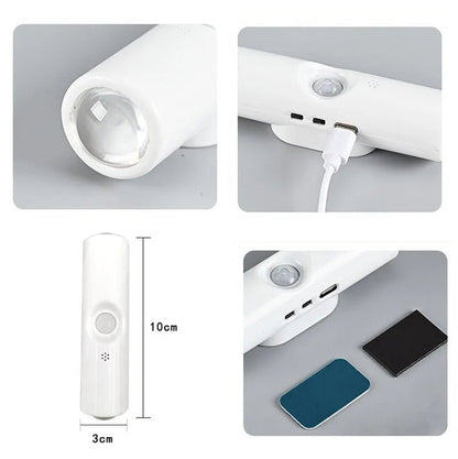 Smart RGB Gradient Night Light Magnetic Motion Sensor Rechargeable Wall Lamp for Bedroom Bathroom Closet Garden Home Decor - 𝐝𝐮𝐯𝐥𝐚𝐬𝐡𝐨𝐩.𝐜𝐨𝐦