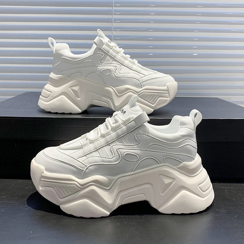 Spring New Korean Version Thick - Soled Heightened Sports And Leisure Trend Shoes - 𝐝𝐮𝐯𝐥𝐚𝐬𝐡𝐨𝐩.𝐜𝐨𝐦