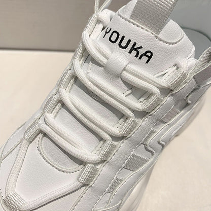 Spring New Korean Version Thick - Soled Heightened Sports And Leisure Trend Shoes - 𝐝𝐮𝐯𝐥𝐚𝐬𝐡𝐨𝐩.𝐜𝐨𝐦