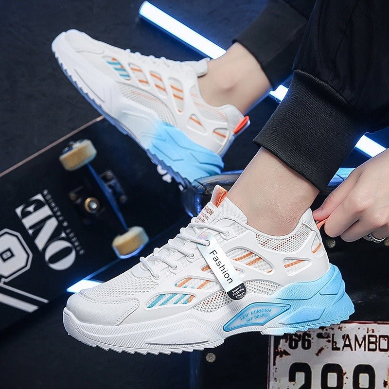 Summer Breathable Thin Mens Shoes, New Running And Sports Shoes, Mesh Dad Shoes, Mens Versatile Casual Trendy Shoes - 𝐝𝐮𝐯𝐥𝐚𝐬𝐡𝐨𝐩.𝐜𝐨𝐦