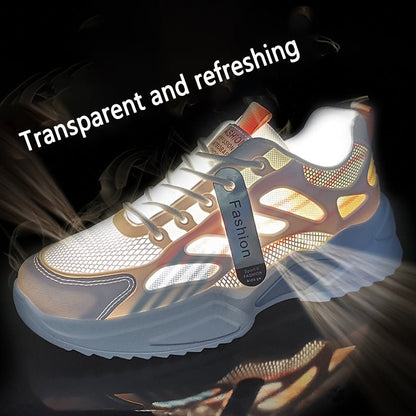 Summer Breathable Thin Mens Shoes, New Running And Sports Shoes, Mesh Dad Shoes, Mens Versatile Casual Trendy Shoes - 𝐝𝐮𝐯𝐥𝐚𝐬𝐡𝐨𝐩.𝐜𝐨𝐦