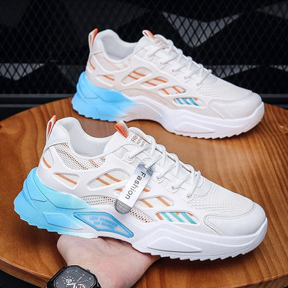 Summer Breathable Thin Mens Shoes, New Running And Sports Shoes, Mesh Dad Shoes, Mens Versatile Casual Trendy Shoes - 𝐝𝐮𝐯𝐥𝐚𝐬𝐡𝐨𝐩.𝐜𝐨𝐦