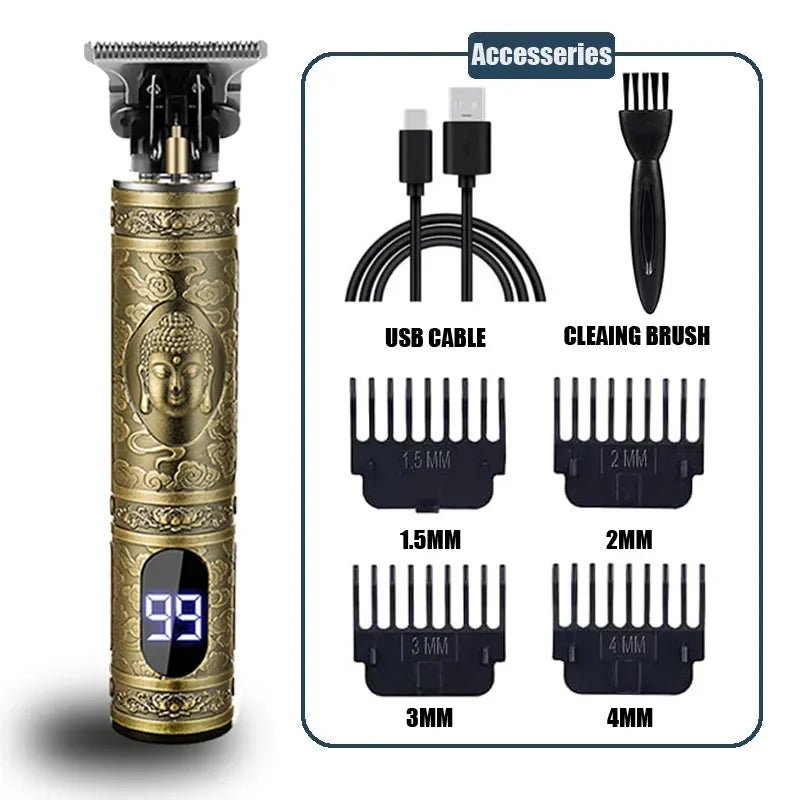 Three - speed Variable Gear T9 Hair Clipper Shaving Hair Trimming Hair Trimming Electric Shaver Boyfriend Gift Barber Clippers - 𝐝𝐮𝐯𝐥𝐚𝐬𝐡𝐨𝐩.𝐜𝐨𝐦