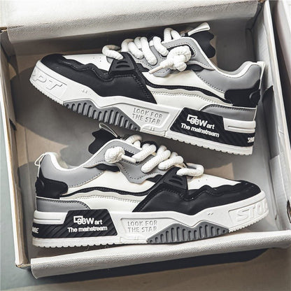 Versatile Thick Sole Casual Flat Shoes, Anti slip Youth Sports Trendy Shoes - 𝐝𝐮𝐯𝐥𝐚𝐬𝐡𝐨𝐩.𝐜𝐨𝐦