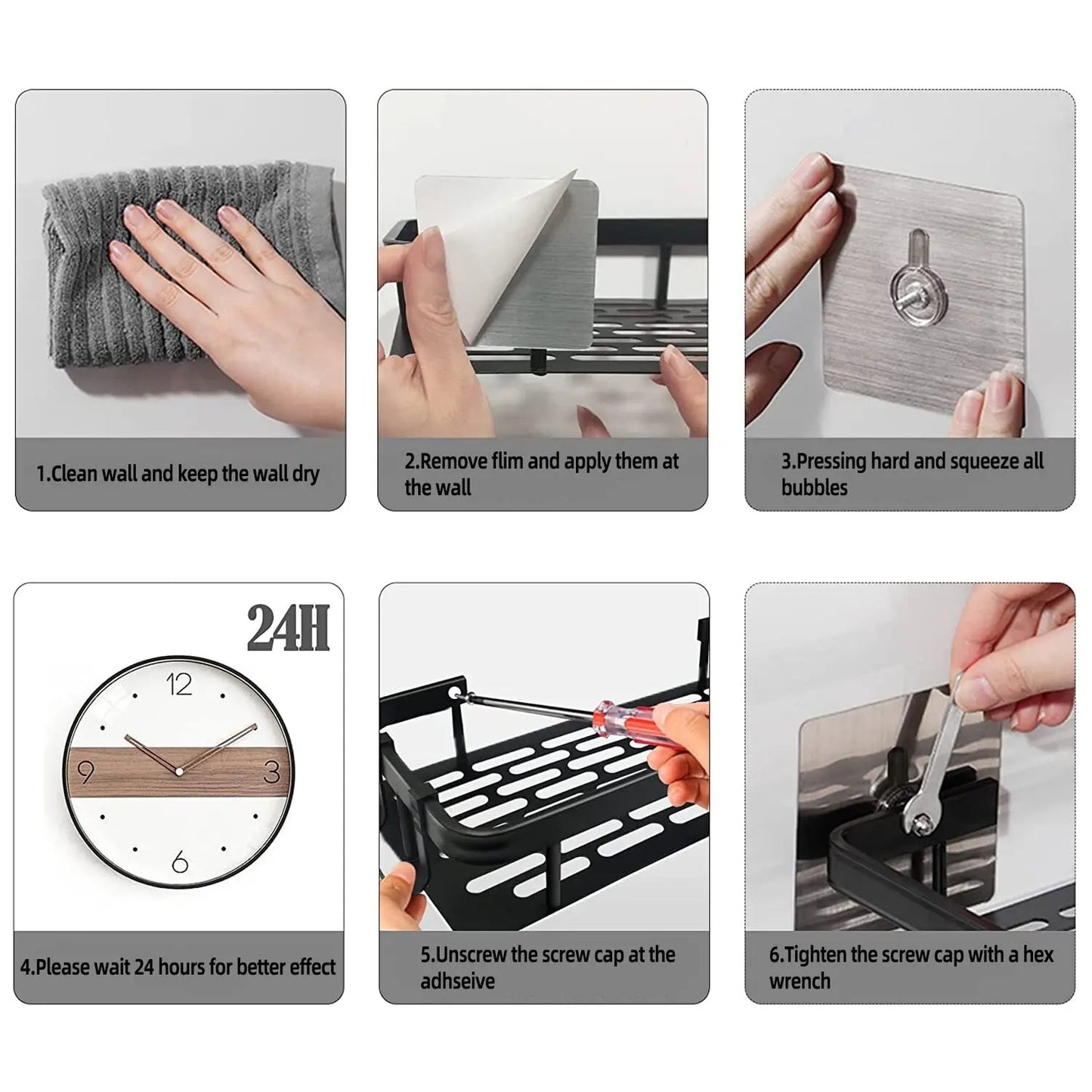 Wall mounted shower shampoo rack bathroom rack towel rack diamond free stand tripod wall hanging corner rectangular stand - 𝐝𝐮𝐯𝐥𝐚𝐬𝐡𝐨𝐩.𝐜𝐨𝐦